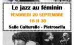 Conférence-concert "Jazz au féminin"