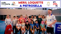 Meril Loquette - L'athlète paralympique de Badminton s'entraine à Pietrosella