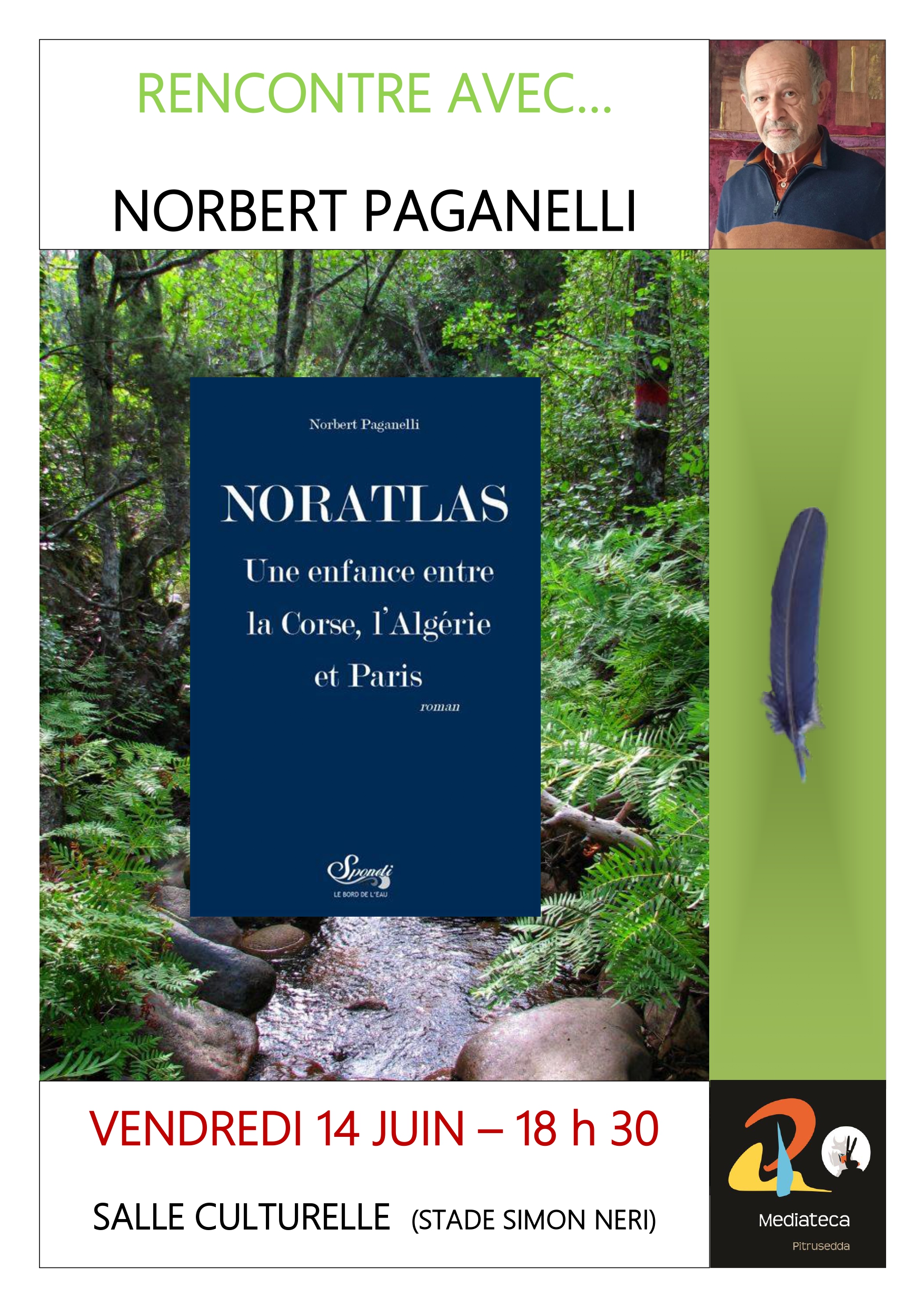 Rencontre avec l'auteur Norbert Paganelli