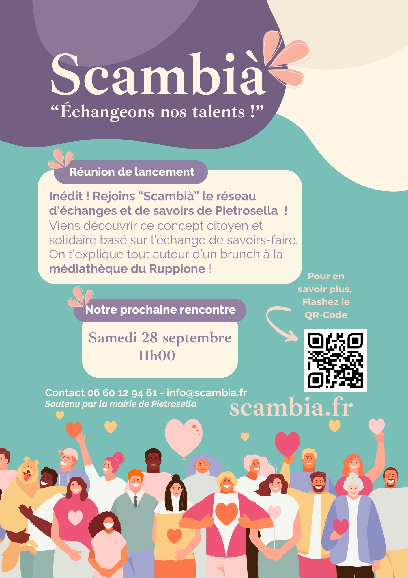 Ateliers de septembre par "Scambià" - Le réseau d'échanges et de savoirs de Pietrosella