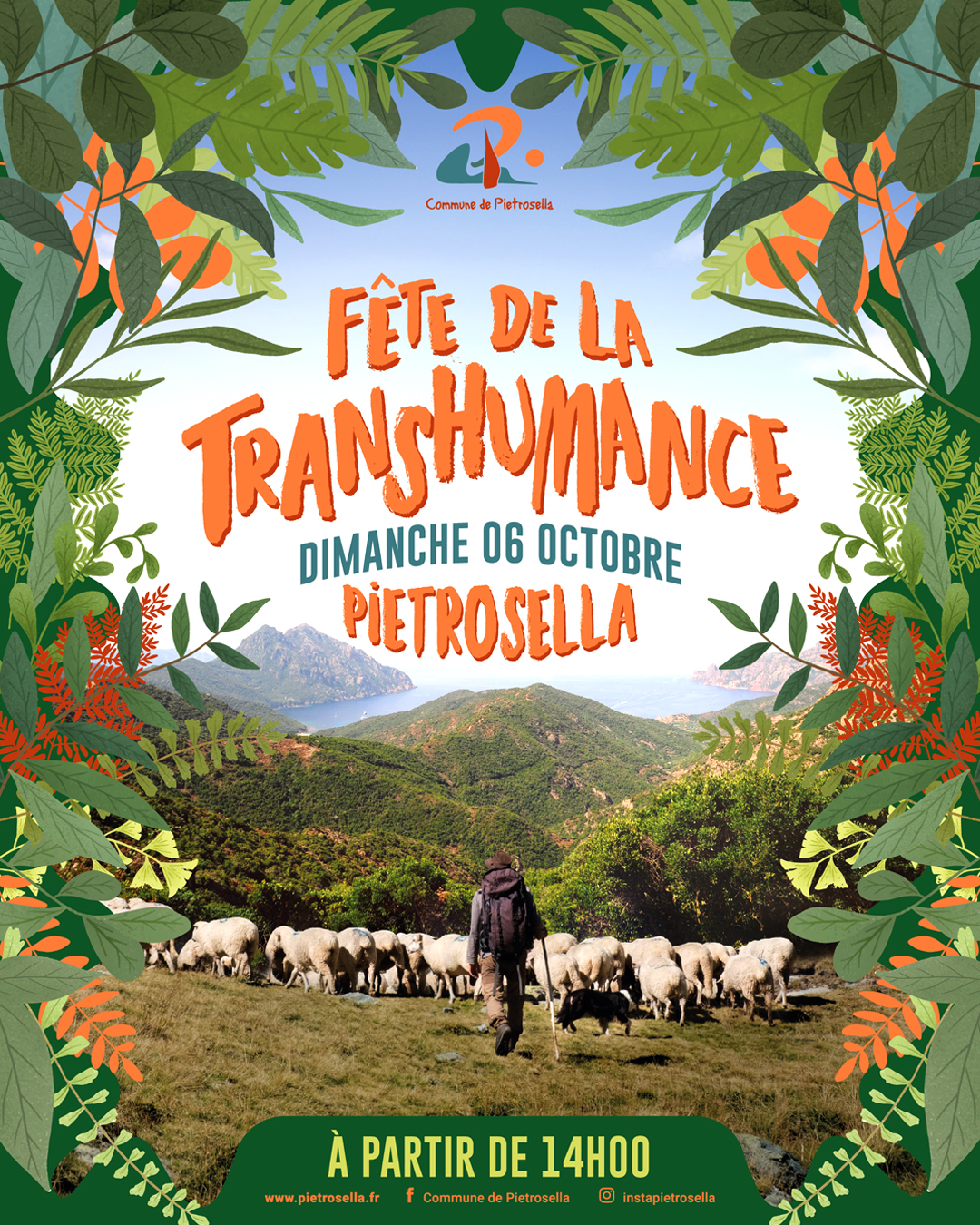 🐏🐏 Le retour de la fête de la Transhumance : 5ème édition au village de Pietrosella - Dimanche 6 octobre 🐏🐏